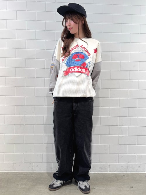 よ*り様 adidas ストライプデザイン デニムパンツ 36 最終値下げ セール】アディカラーデニム スリーストライプス トラックパンツ