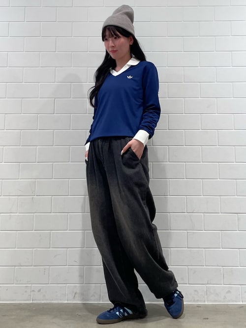 Vネック長袖 / ジャージ / アディダスオリジナルス adidas Originals