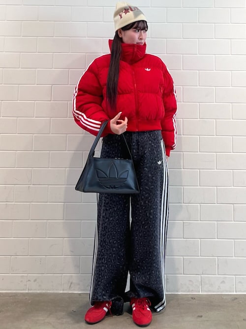 アディカラー クロップド合成ダウン パファー アディダスオリジナルス ダウン SHEL'TTER SELECT | 【adidas Originals】アディカラー クロップド合成