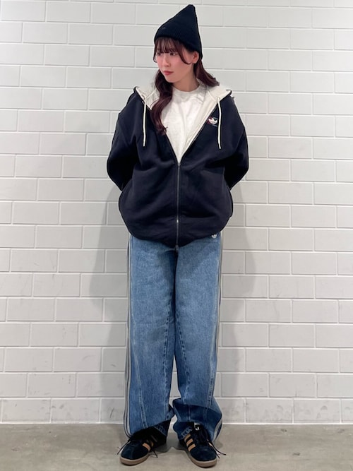セール】ルーズ デニムパンツ / アディダスオリジナルス adidas