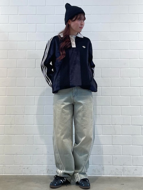 adidas Originals ウィンターライズド 長袖 サッカージャージー / ロン