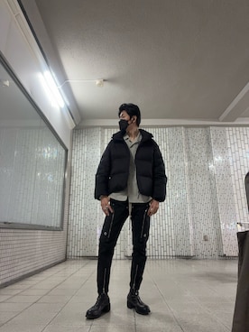「GUIDI（グイディ）のアイテム」を使った、mumuchan827さん（メンズ・180cm）の冬コーディネート