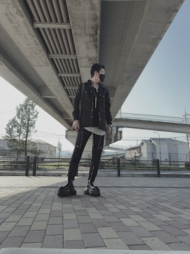 「アイテム（チャーム）」を使った、mumuchan827さん（メンズ・180cm）の春コーディネート