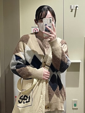 「AS as know as（エーエス アズノウアズ）のアイテム（トップス）」を使った、絆さん（レディース・163cm）の春コーディネート