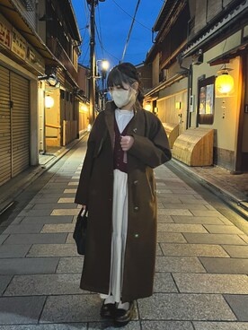 えだ🌳さん(レディース・153cm)の冬コーディネート