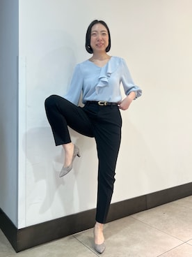 「grace grace （グラスグラス）のアイテム」を使った、Ishibashiさん（レディース・158cm）の春コーディネート