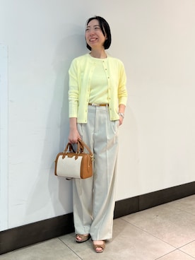 Ishibashiさん（レディース・158cm）の春コーディネート