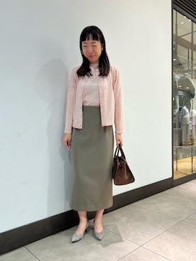 「アイテム（イヤリング）」を使った、Ishibashiさん（レディース・158cm）の夏コーディネート
