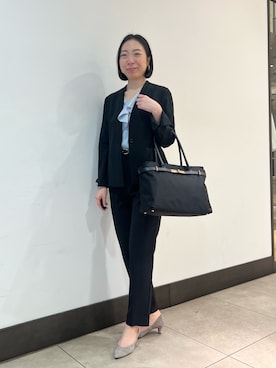 Ishibashiさん（レディース・158cm）の春コーディネート