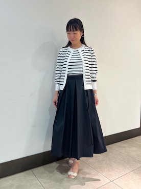 「NOLLEY’S Sophi（ノーリーズソフィ）のアイテム」を使った、Ishibashiさん（骨格ウェーブ・レディース・158cm）の夏コーディネート