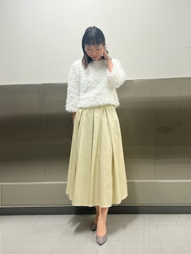 「きれいめコーディネート」｜Ishibashiさん（レディース・158cm）の冬コーディネート