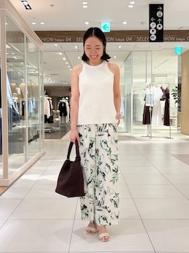 Ishibashiさん(レディース・158cm)の春コーディネート
