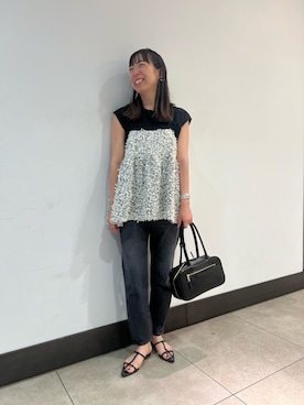 「NOLLEY’S Sophi（ノーリーズソフィ）のアイテム」を使った、Ishibashiさん（レディース・158cm）の夏コーディネート