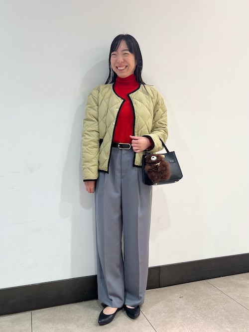 TAION×LIMONTA】別注ベロアパイピングショートダウン（ダウン