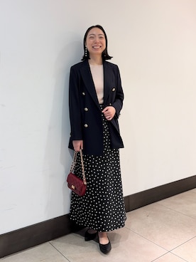 Ishibashiさん(レディース・158cm)の秋コーディネート