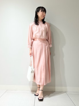 Ishibashiさん（レディース・158cm）の春コーディネート