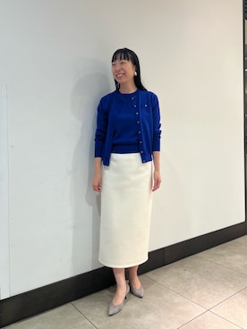 「アイテム（ダウンジャケット/コート）」を使った、Ishibashiさん（レディース・158cm）の秋コーディネート