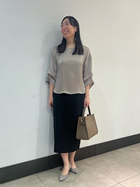 Ishibashiさん（レディース・158cm）の秋コーディネート