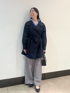 Ishibashiさん（レディース・158cm）の冬コーディネート