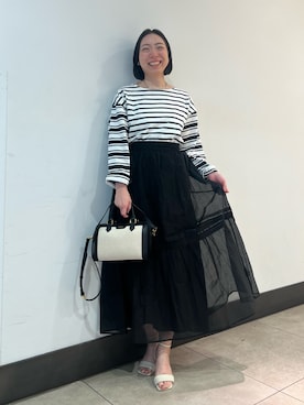 「grace grace （グラスグラス）のアイテム」を使った、Ishibashiさん（レディース・158cm）の春コーディネート