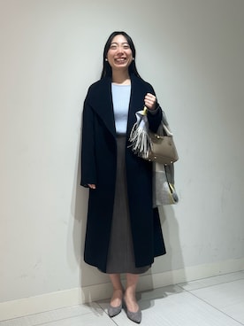 「冬コーデ」｜Ishibashiさん（レディース・158cm）の冬コーディネート