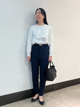 Ishibashiさん（レディース・158cm）の冬コーディネート