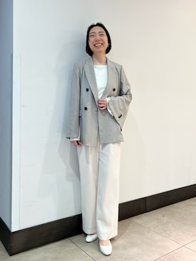 Ishibashiさん（レディース・158cm）の冬コーディネート