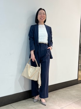 Ishibashiさん(レディース・158cm)の春コーディネート