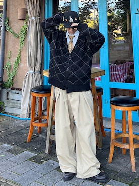 「アイテム（フォーマルスーツ/小物）」を使った、taiyoさん（メンズ・166cm）の秋コーディネート