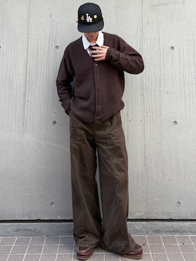 「RED KAP（レッドキャップ）のアイテム」を使った、taiyoさん（メンズ・164cm）の春コーディネート