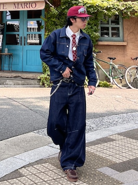 「アイテム（フォーマルスーツ/小物）」を使った、taiyoさん（メンズ・164cm）の秋コーディネート