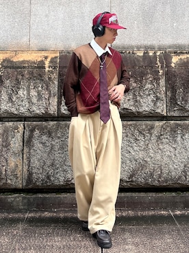 「アイテム（フォーマルスーツ/小物）」を使った、taiyoさん（メンズ・166cm）の秋コーディネート