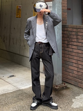 「BACK TO THE FIELD（バック トゥー ザ フィールド）のアイテム」を使った、taiyoさん（メンズ・164cm）の秋コーディネート
