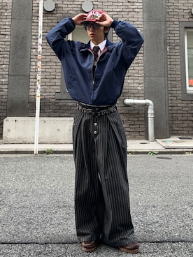 「アイテム（フォーマルスーツ/小物）」を使った、taiyoさん（メンズ・164cm）の秋コーディネート