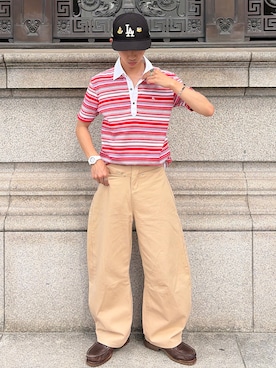 「BURBERRY（バーバリー）のアイテム」を使った、taiyoさん（メンズ・164cm）の夏コーディネート