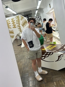 「READY MADES（レディーメイド）のアイテム」を使った、_syujin_さん（メンズ・166cm）の夏コーディネート