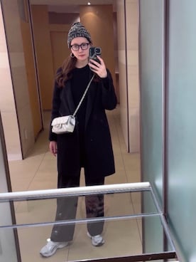 「BEAMS（ビームス）のアイテム」を使った、33aayさん（レディース・166cm）の冬コーディネート