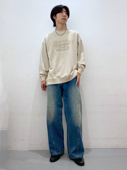 じゅんた LAKOLE（ラコレ）の「ピグメントパッチロゴプルオーバー / 147686（T