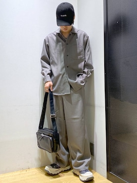 「LAKOLE（ラコレ）のアイテム」を使った、ひろさん（メンズ・170cm）の秋コーディネート