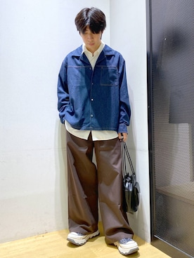 「アイテム（ハンドバッグ）」を使った、ひろさん（メンズ・170cm）の夏コーディネート