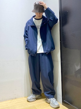 「LAKOLE（ラコレ）のアイテム」を使った、ひろさん（メンズ・170cm）の春コーディネート