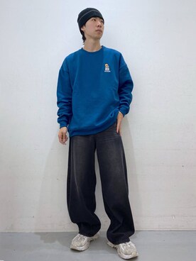 「LAKOLE（ラコレ）のアイテム（ニットキャップ/ビーニー）」を使った、ひろさん（メンズ・170cm）の秋コーディネート