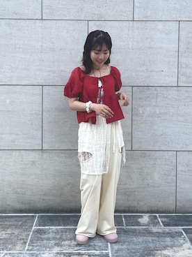 「PUMA（プーマ）のアイテム」を使った、nanacoさん（骨格ナチュラル・レディース・162cm）の秋コーディネート