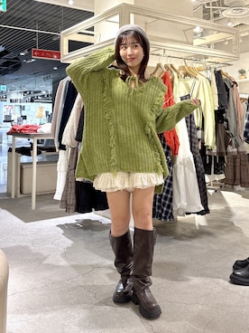 nanacoさん（骨格ナチュラル・レディース・162cm）の秋コーディネート