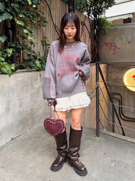 nanacoさん（レディース・162cm）の秋コーディネート