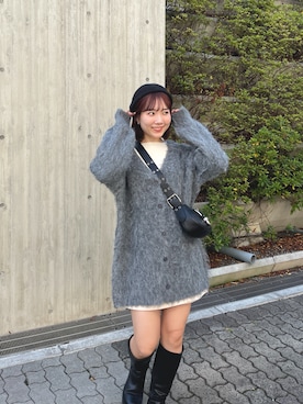 「Kastane（カスタネ）のアイテム」を使った、nanacoさん（骨格ナチュラル・レディース・162cm）の冬コーディネート