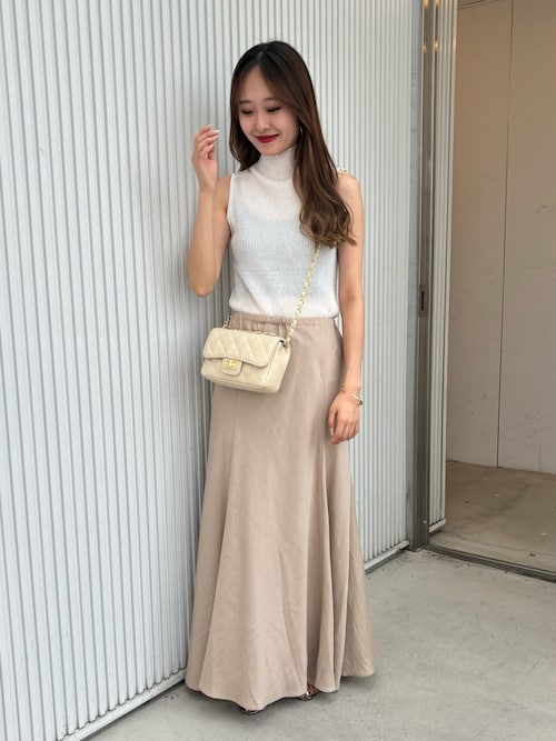 ニット セーター シアーアメスリラメリブハイネック レディース Rouge vif ニット セーター シアーアメスリラメリブハイネック
