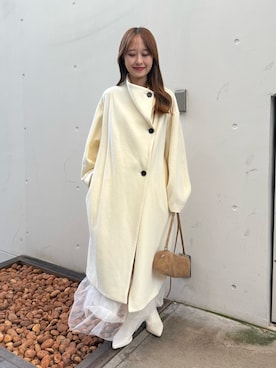 「アイテム（スカート）」を使った、MIKIさん（レディース・153cm・20代）の秋コーディネート