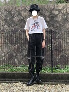 OY（オーワイ）の「リフレクターパイピングパンツ（その他パンツ