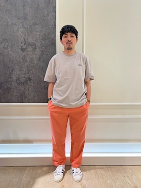 「GLOSTER（グロスター）のアイテム」を使った、kazuさん（メンズ・171cm）の夏コーディネート
